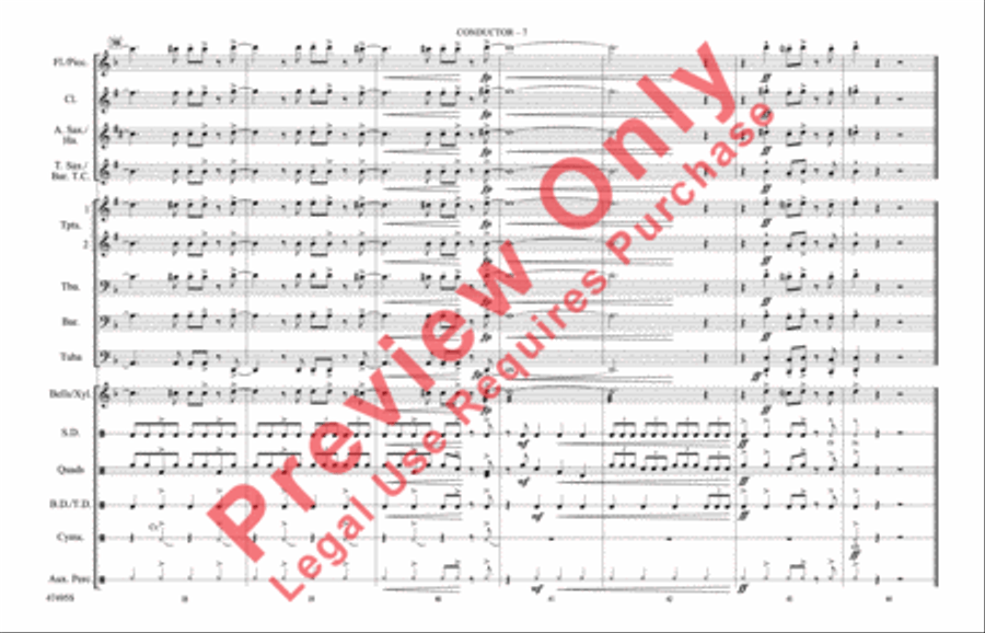 Happy Together Marching Band scores gallery preview page 8