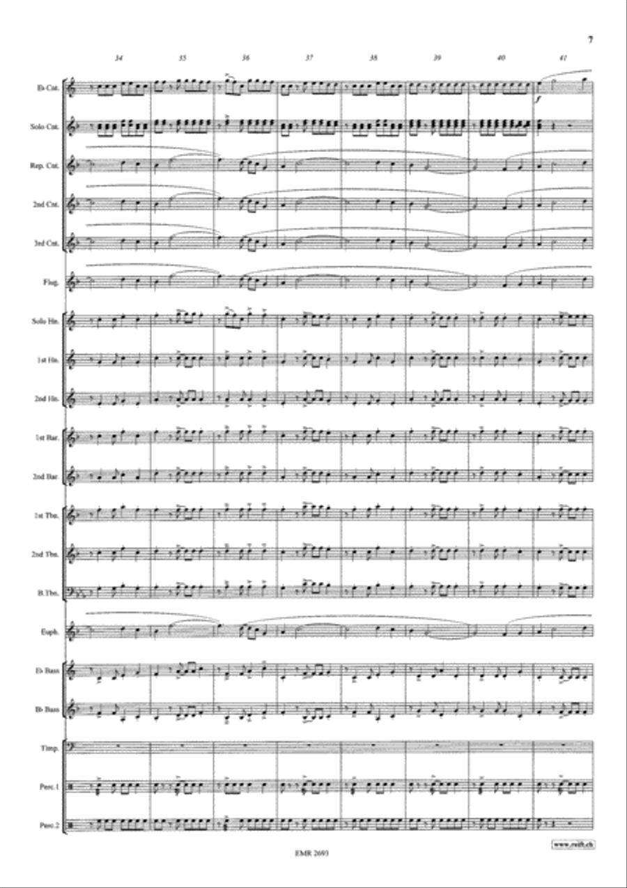 The Magnificent Seven Brass Band scores gallery preview page 8