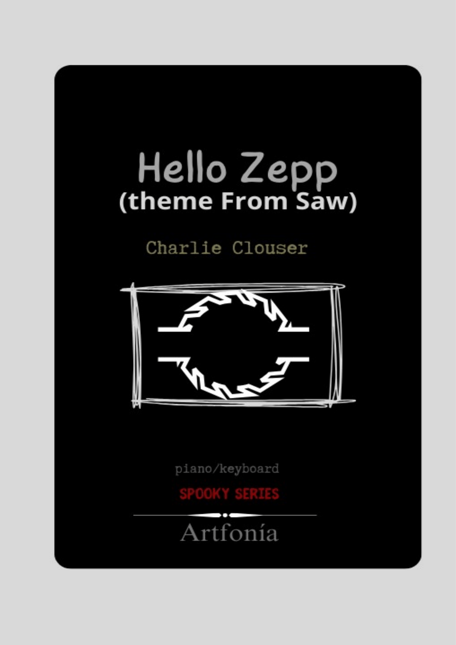 Hello Zepp (theme From Saw) Piano Solo scores gallery preview page 1