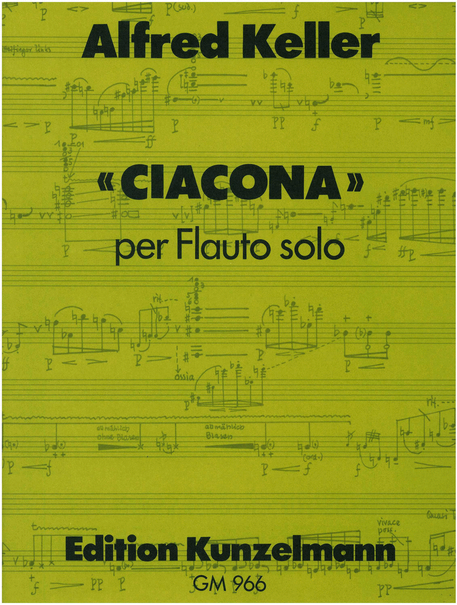 Giacona for flute solo