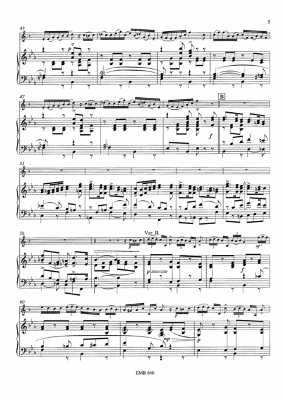 Carnaval von Venedig Euphonium scores gallery preview page 5