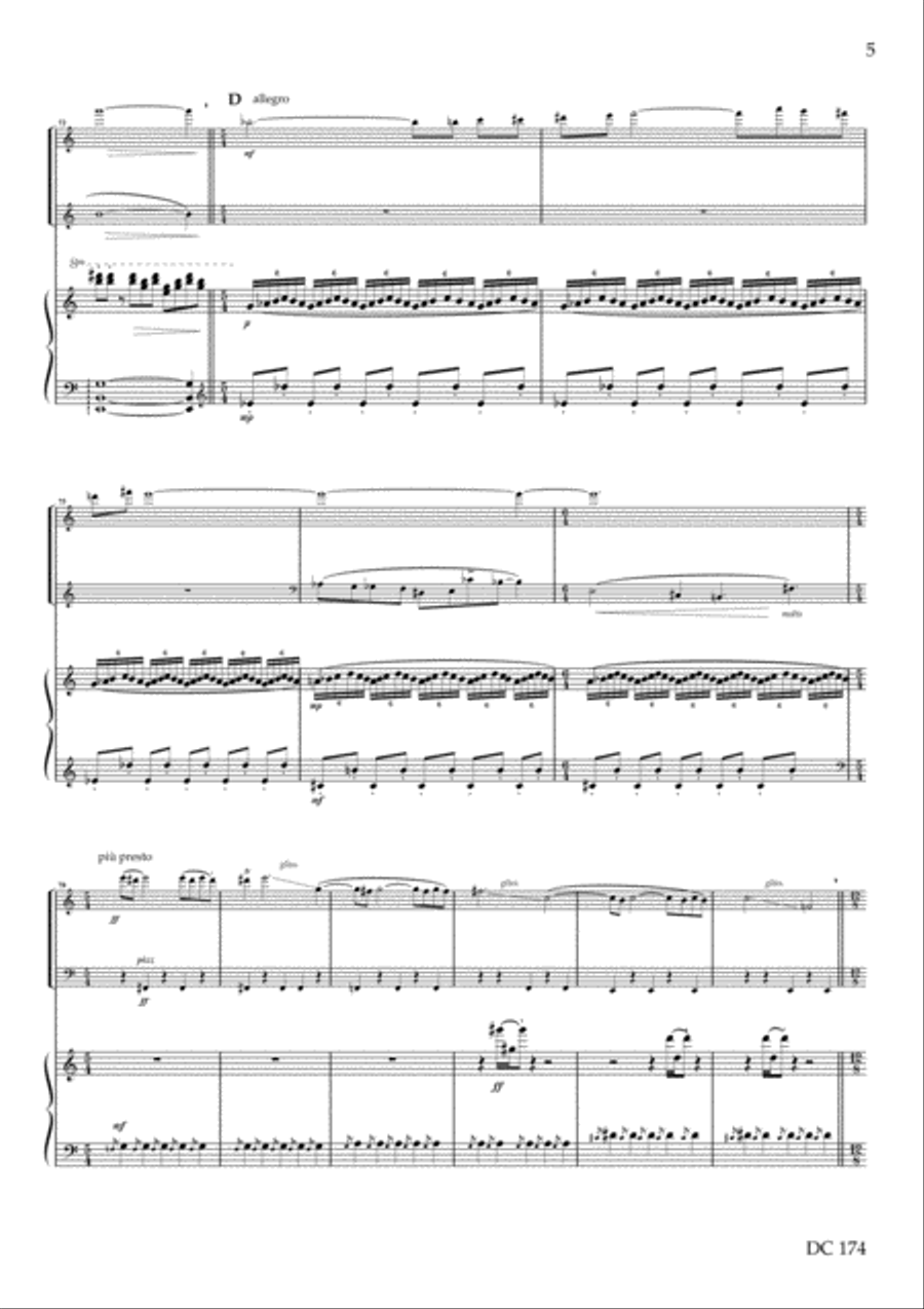 Piano Trio Piano Trio scores gallery preview page 5
