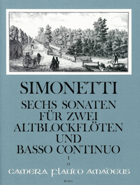 6 Sonatas Op. 2 Vol. 1