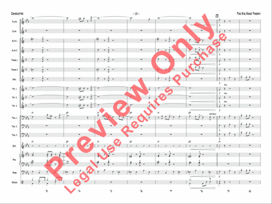 The Big Band Theory Jazz Ensemble scores gallery preview page 11