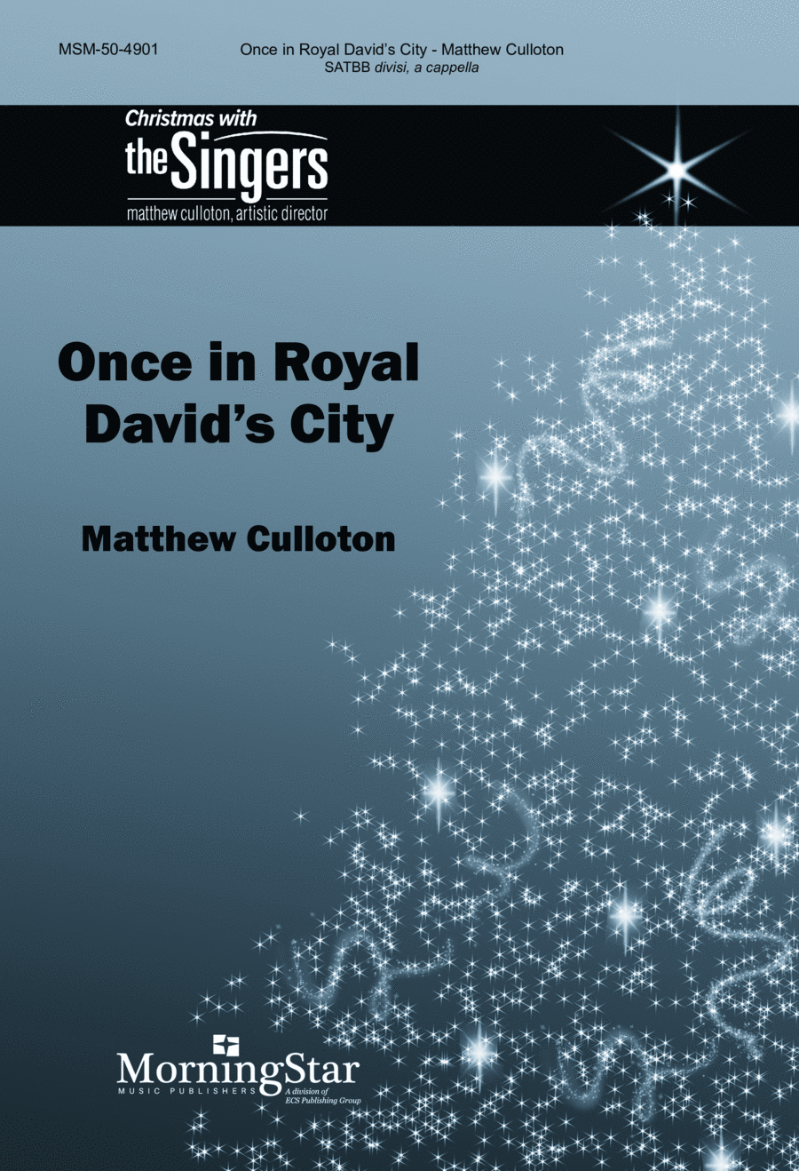 Once in Royal David's City Divisi scores gallery preview page 1