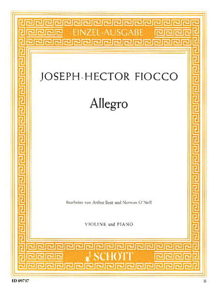 Allegro (Piano / Violin)