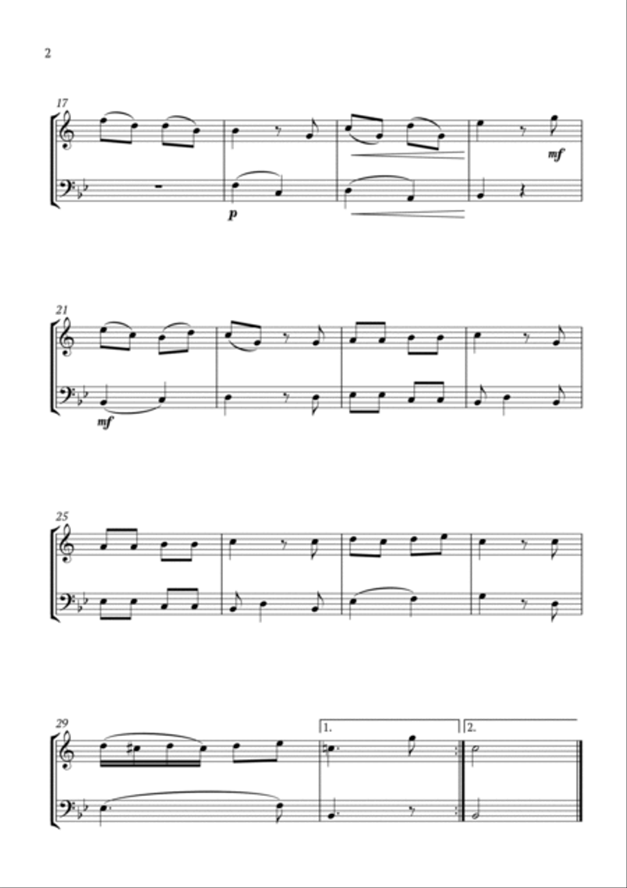 Allegro K3 Brass Duet scores gallery preview page 2