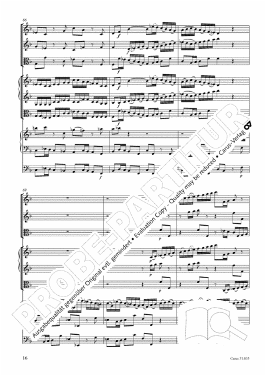 Soul and spirit are astounded (Geist und Seele wird verwirret) English Horn scores gallery preview page 17
