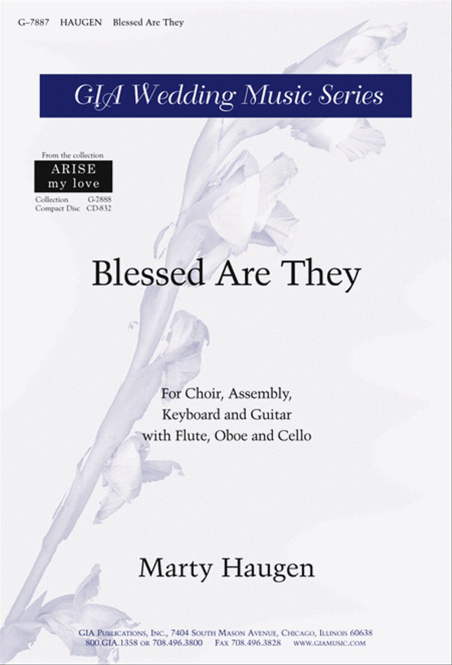 Blessed Are They - Guitar edition Guitar scores gallery preview page 1