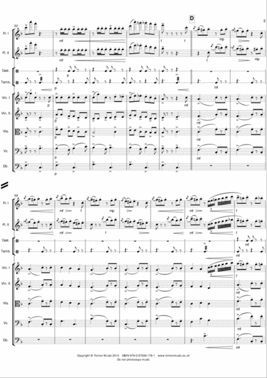 Tarantella Orchestra scores gallery preview page 5