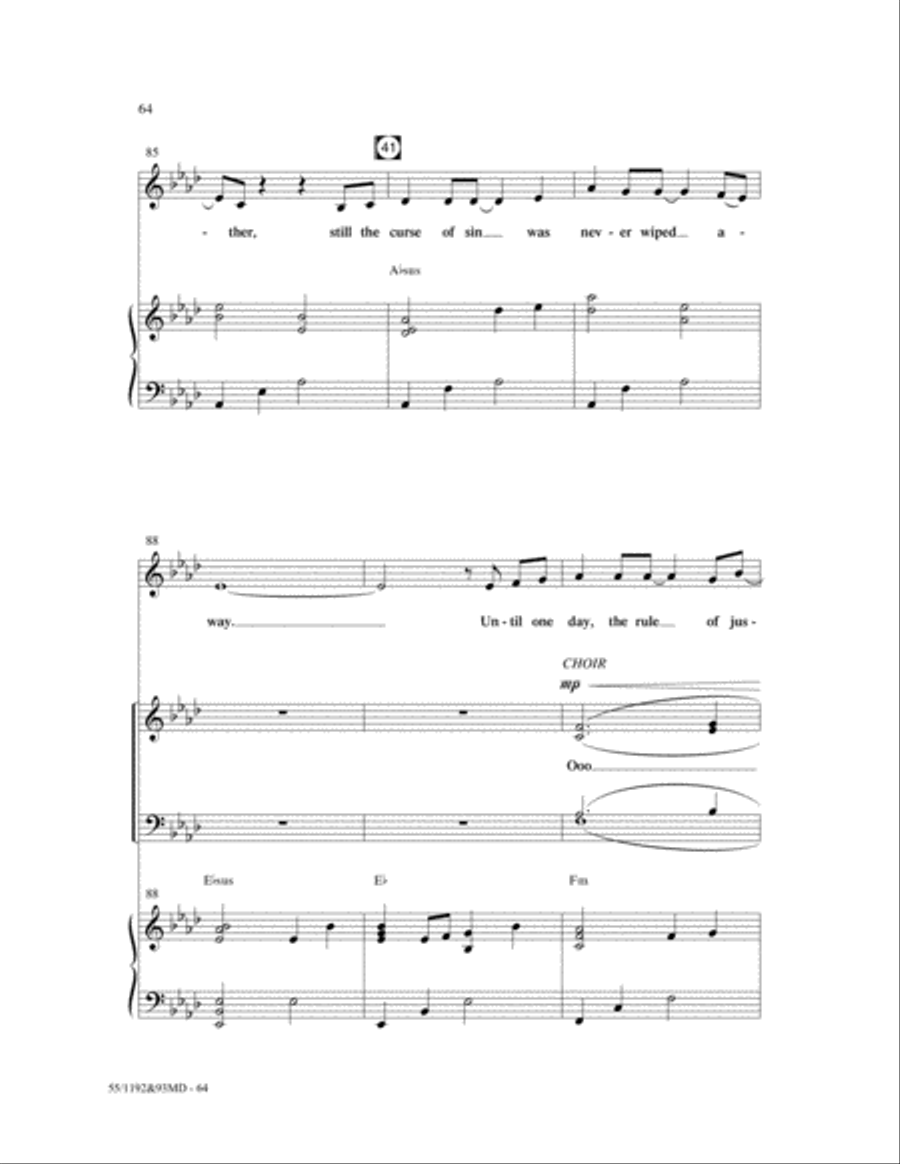 The Lamb 4-Part scores gallery preview page 41