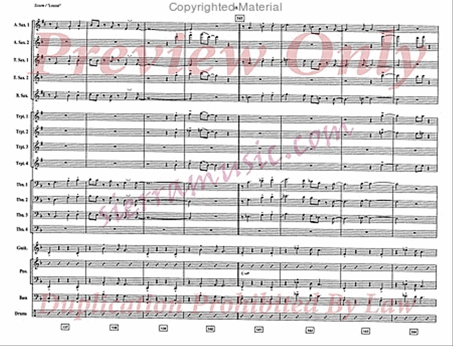 Loose Big Band scores gallery preview page 19