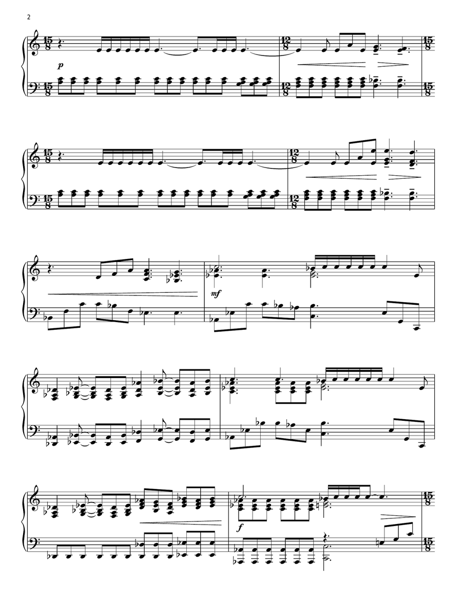 Anyone Who Had A Heart (arr. Phillip Keveren) Piano Solo scores gallery preview page 2