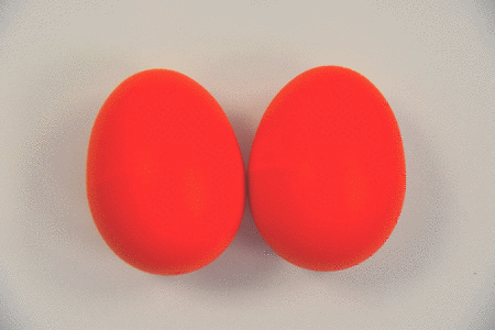 Egg Shaker - rot, Paar