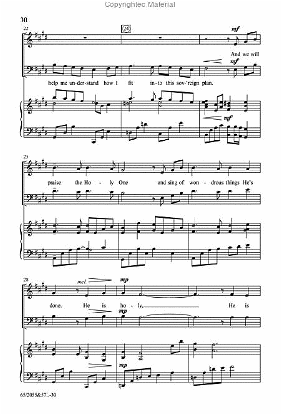 Bethlehem's Child - SATB Score with Performance CD 4-Part scores gallery preview page 13