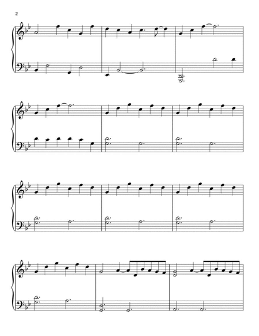 In Flight Easy Piano scores gallery preview page 2