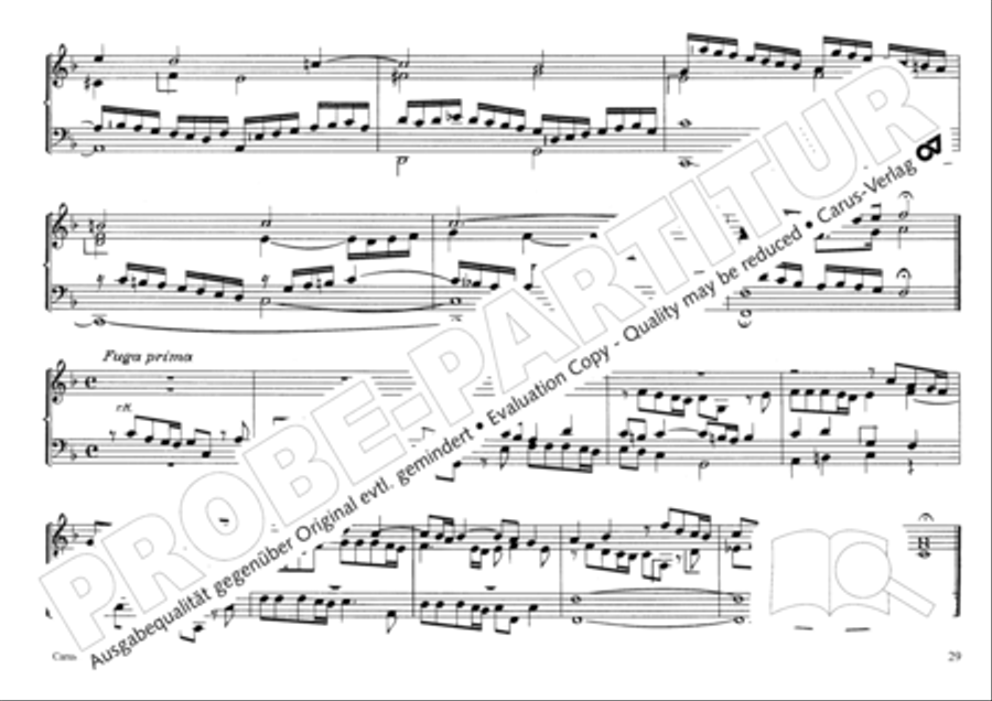Musikalischer Blumenstrauss Organ Solo scores gallery preview page 32