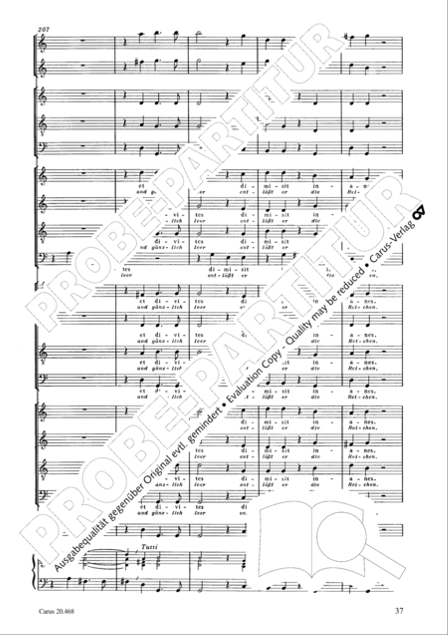 Uppsala-Magnificat 4-Part scores gallery preview page 38