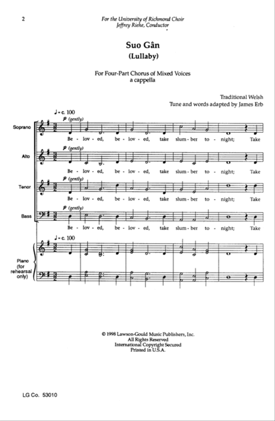 Suo-Gan 4-Part scores gallery preview page 2