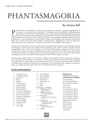 Phantasmagoria: Score