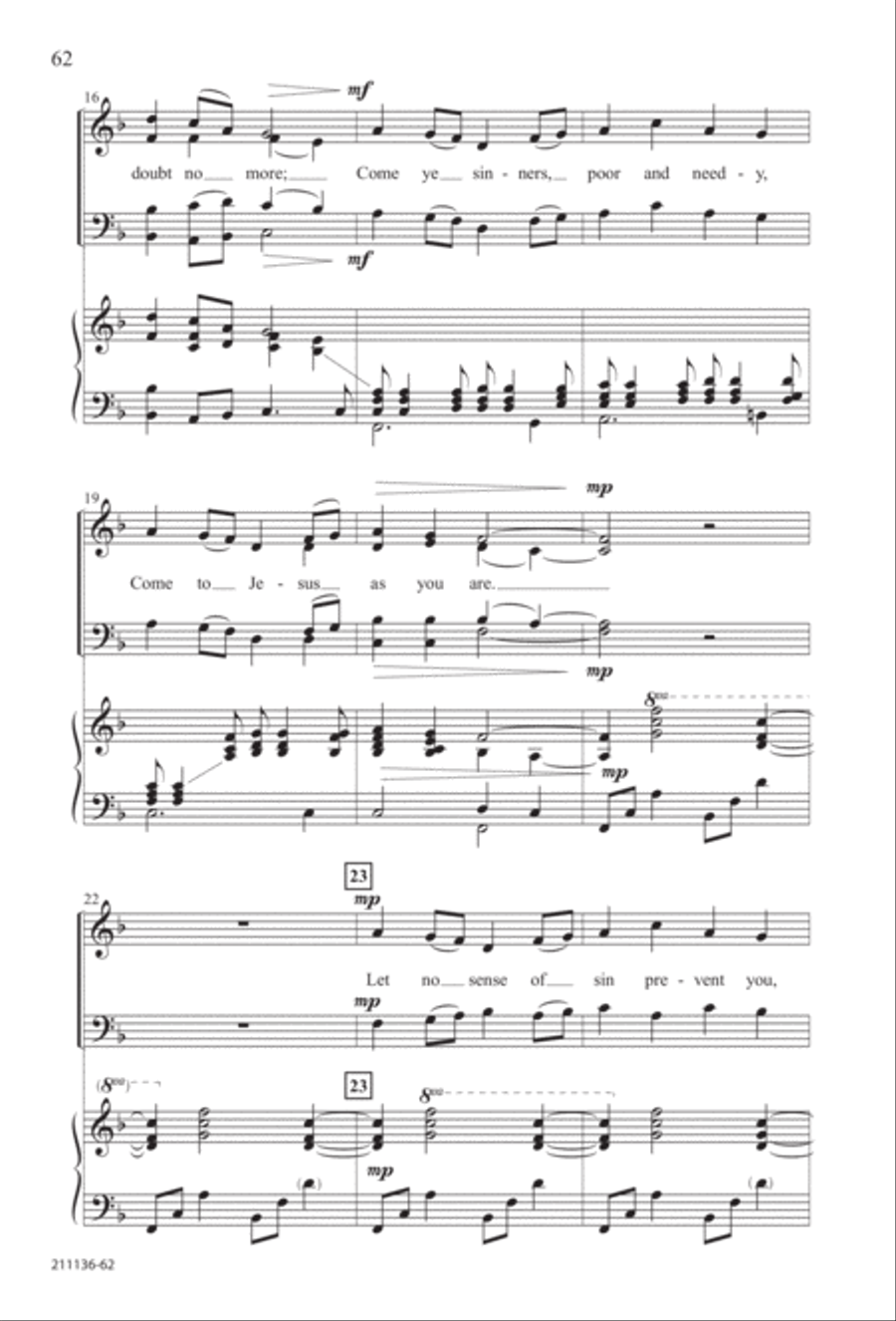 Marching to Zion Marching to Zion 4-Part scores gallery preview page 68