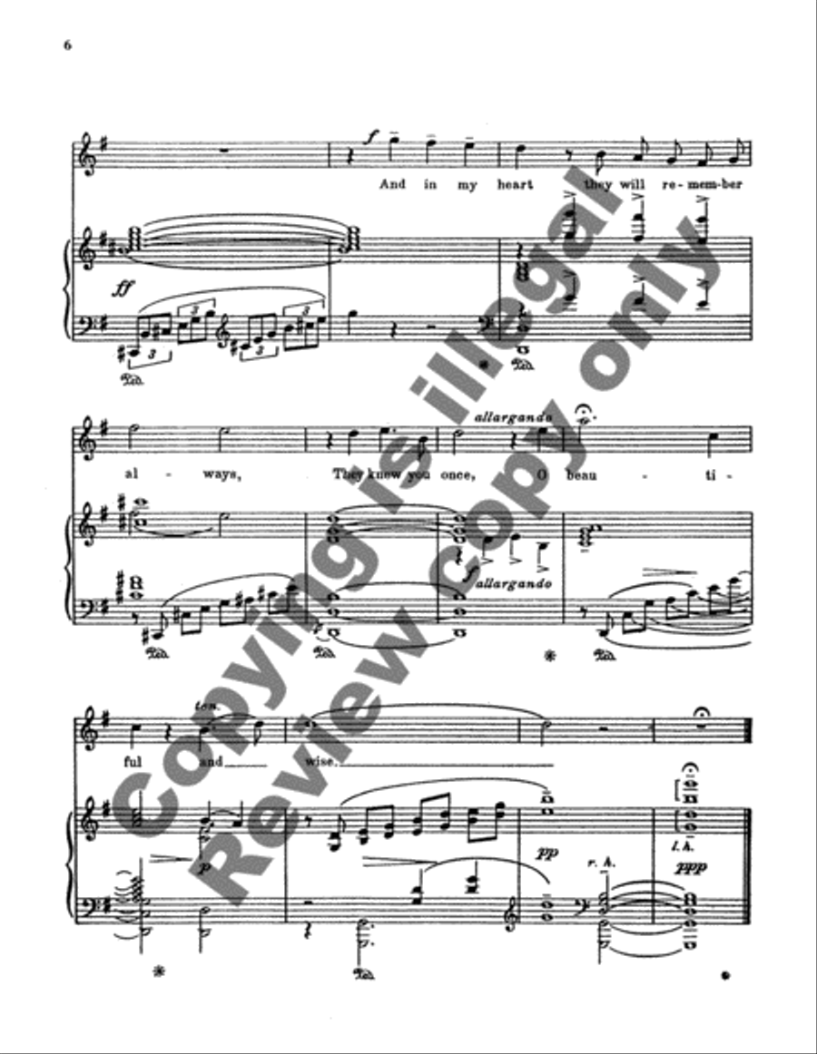 Music I Heard With You High Voice scores gallery preview page 5