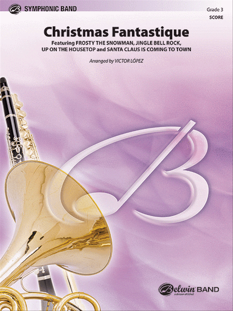 Christmas Fantastique (Medley) Concert Band scores gallery preview page 1