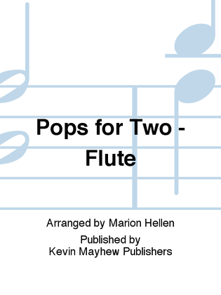 Book cover for Pops for Two - Flute