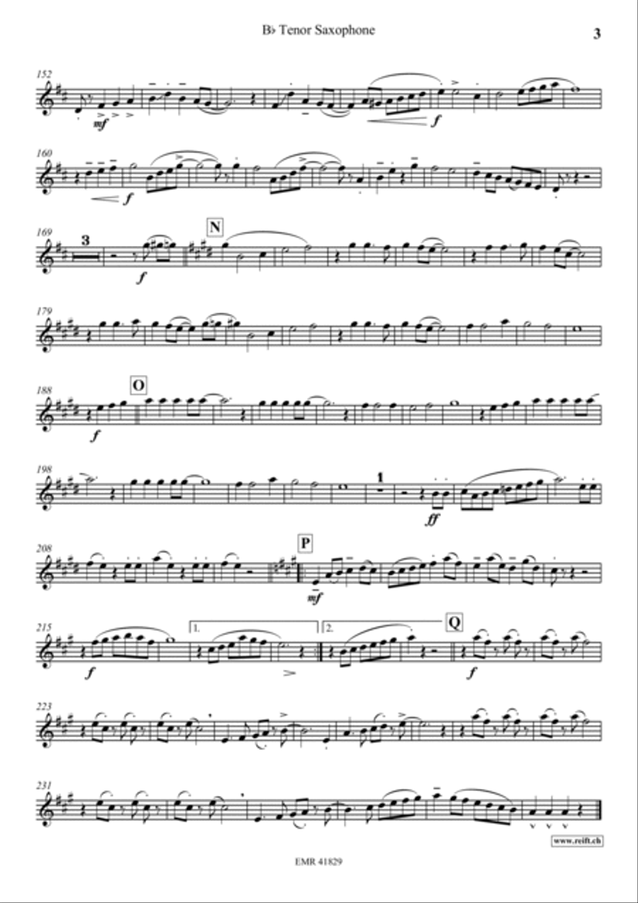 Fascinatin' Gospels Tenor Saxophone scores gallery preview page 4