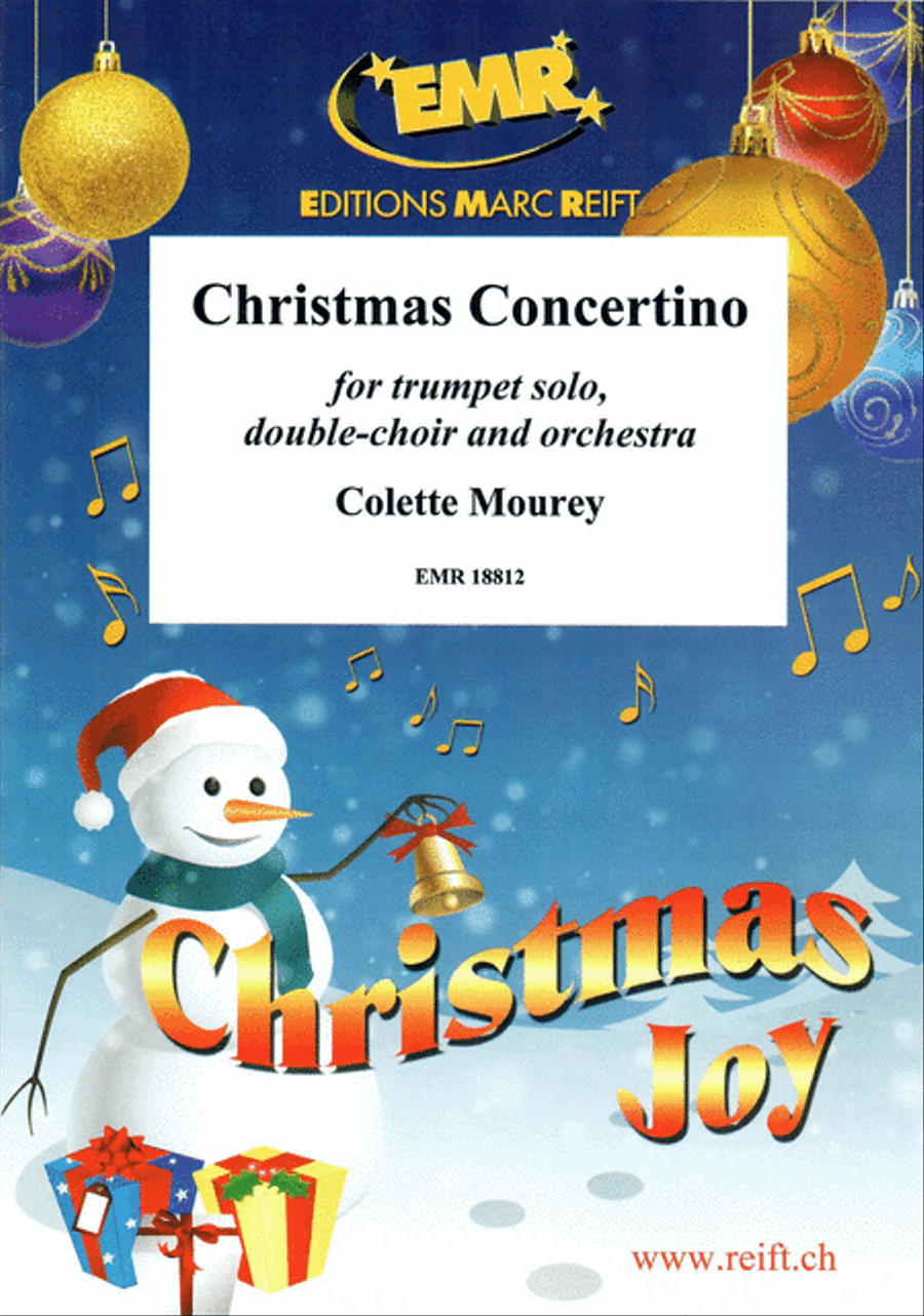 Christmas Concertino Double Choir scores gallery preview page 1