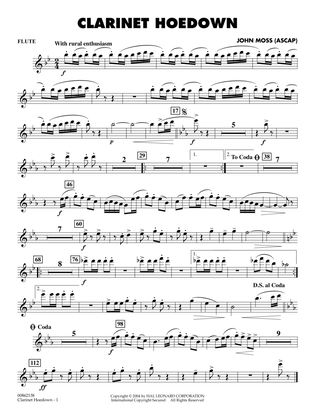 Clarinet Hoedown - Flute
