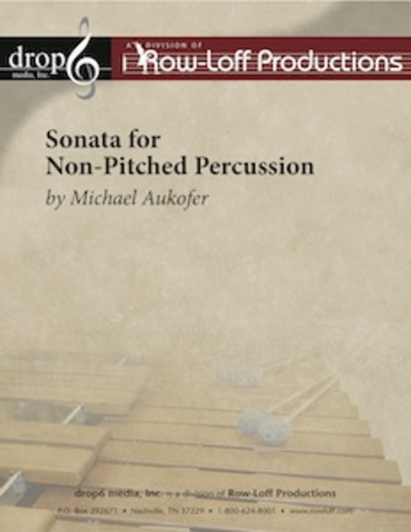 Sonata for Non-Pitched Percussion image number null