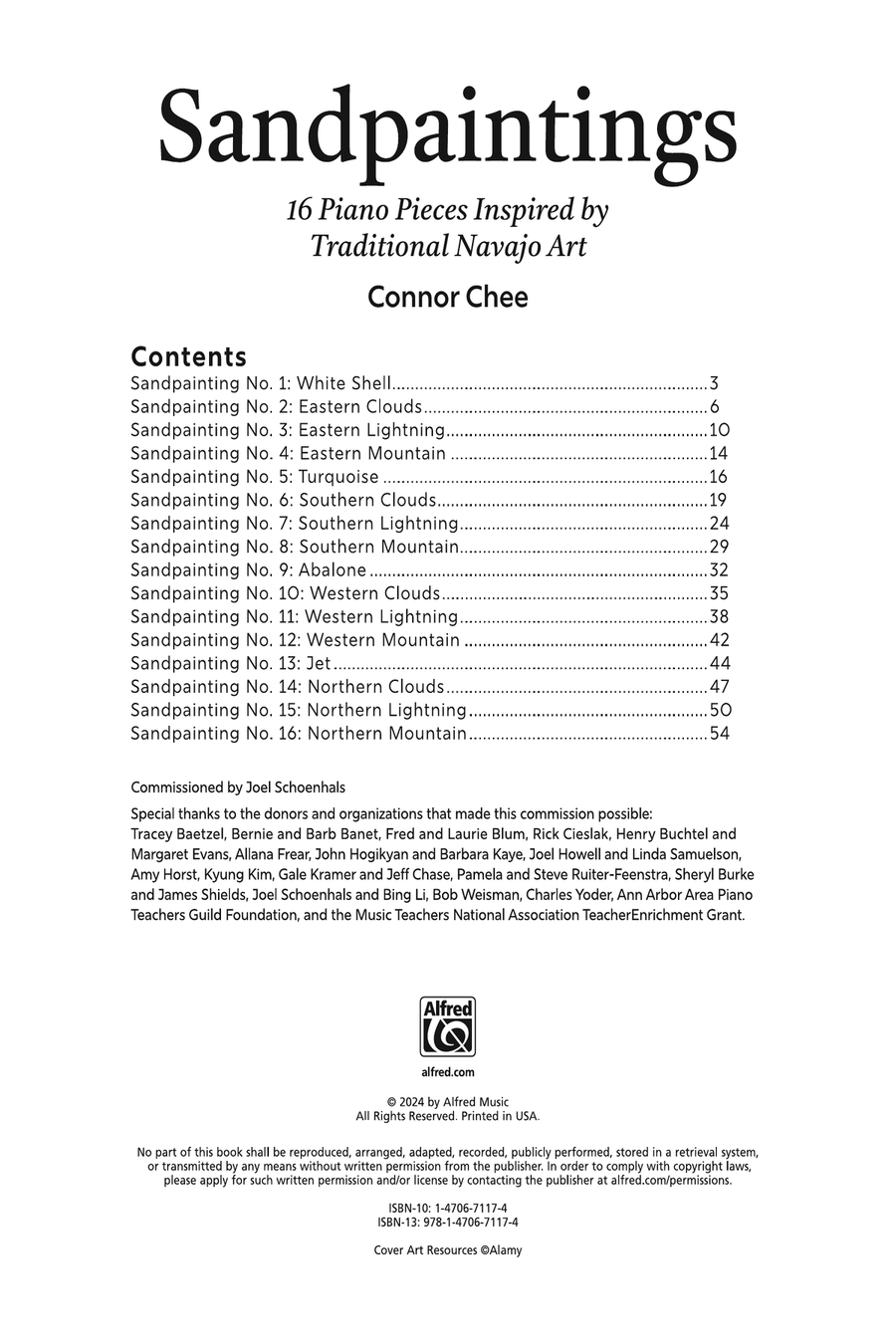 Sandpaintings Piano Solo scores gallery preview page 2