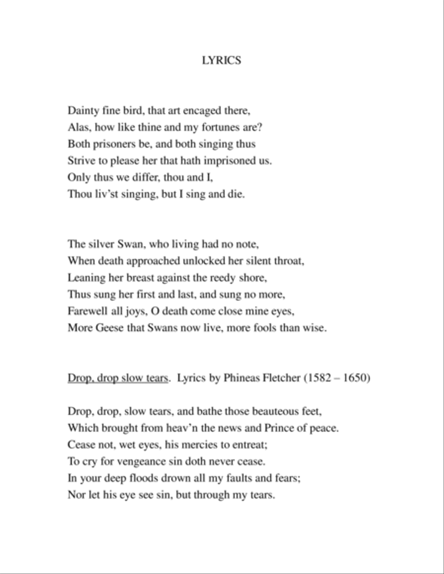 Two Madrigals on Birds for Recorder Quintet Recorder scores gallery preview page 3