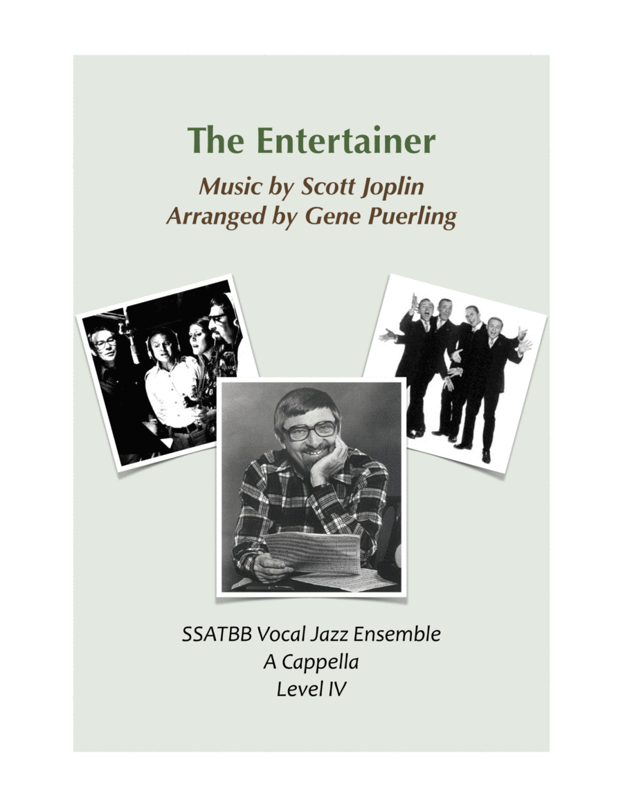 The Entertainer - SSATBB A Cappella Divisi scores gallery preview page 1