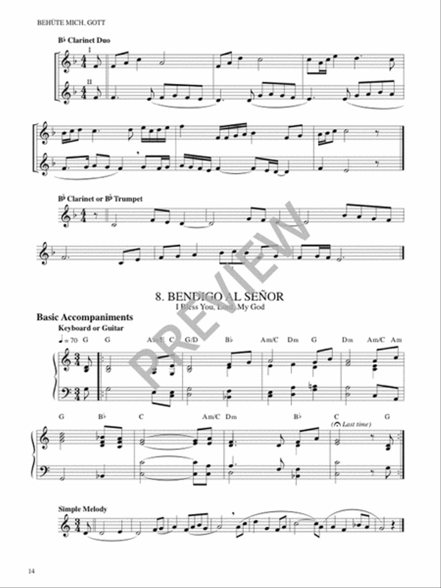 Christe Lux mundi - Instrument edition Guitar scores gallery preview page 16