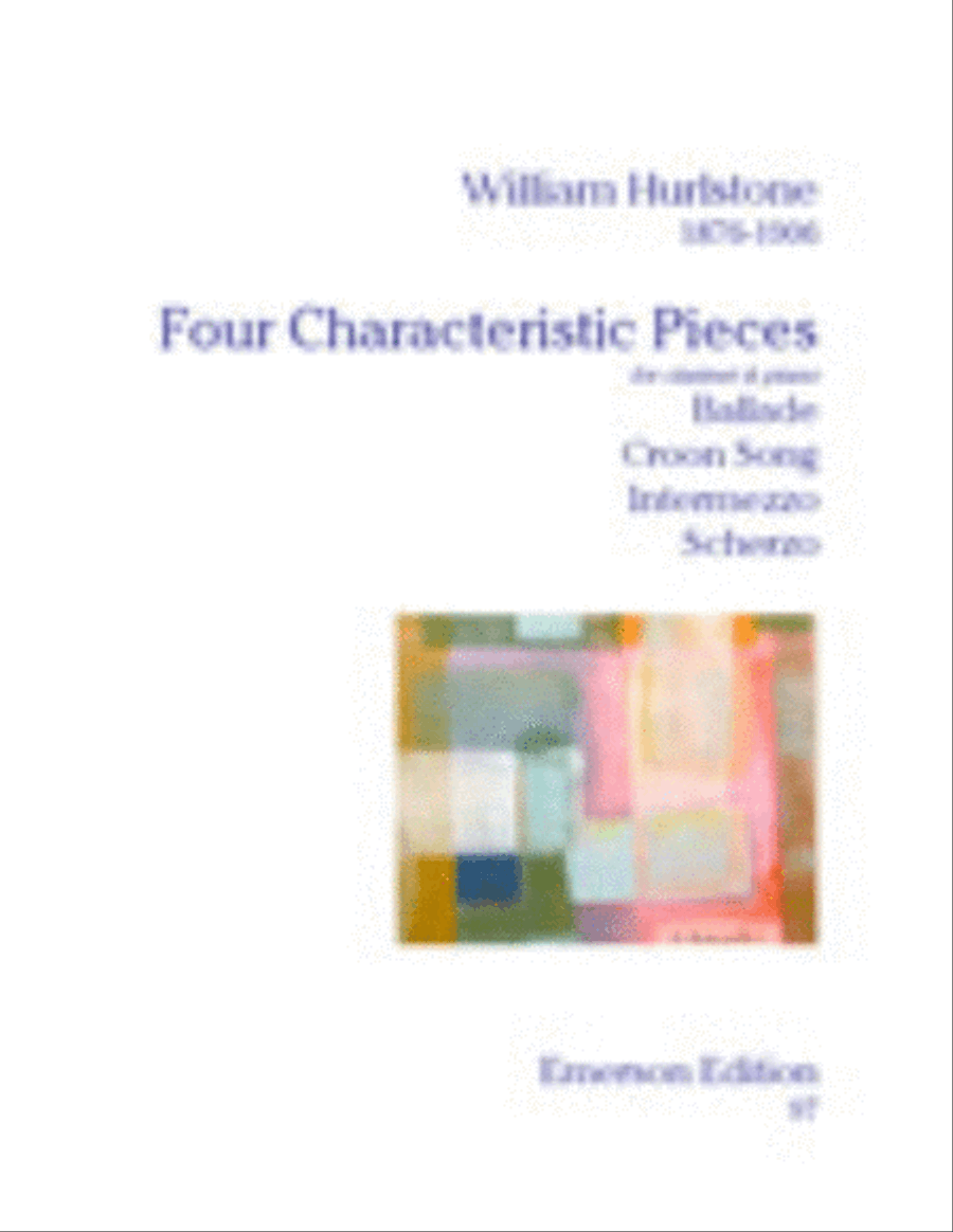 Four Characteristic Pieces Chamber Music scores gallery preview page 1