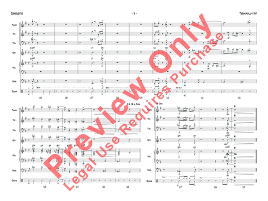 Terminally Hip Jazz Ensemble scores gallery preview page 21