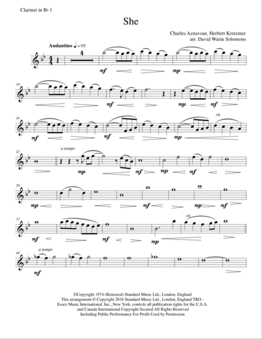 She Woodwind Quartet scores gallery preview page 5
