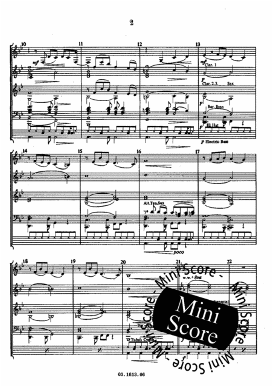 Air Poetique for Horn and Band Concert Band scores gallery preview page 6