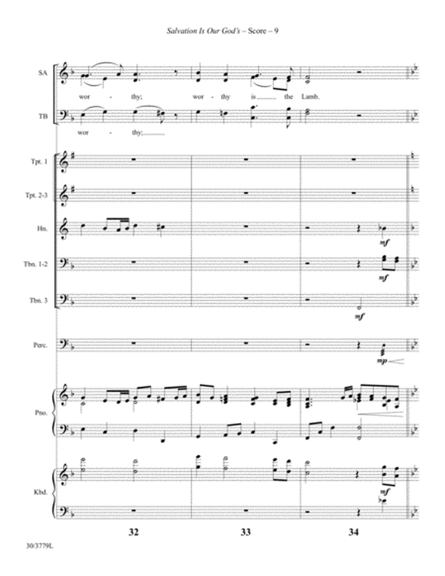 Salvation Is Our God's - Instrumental Ensemble Score and Parts