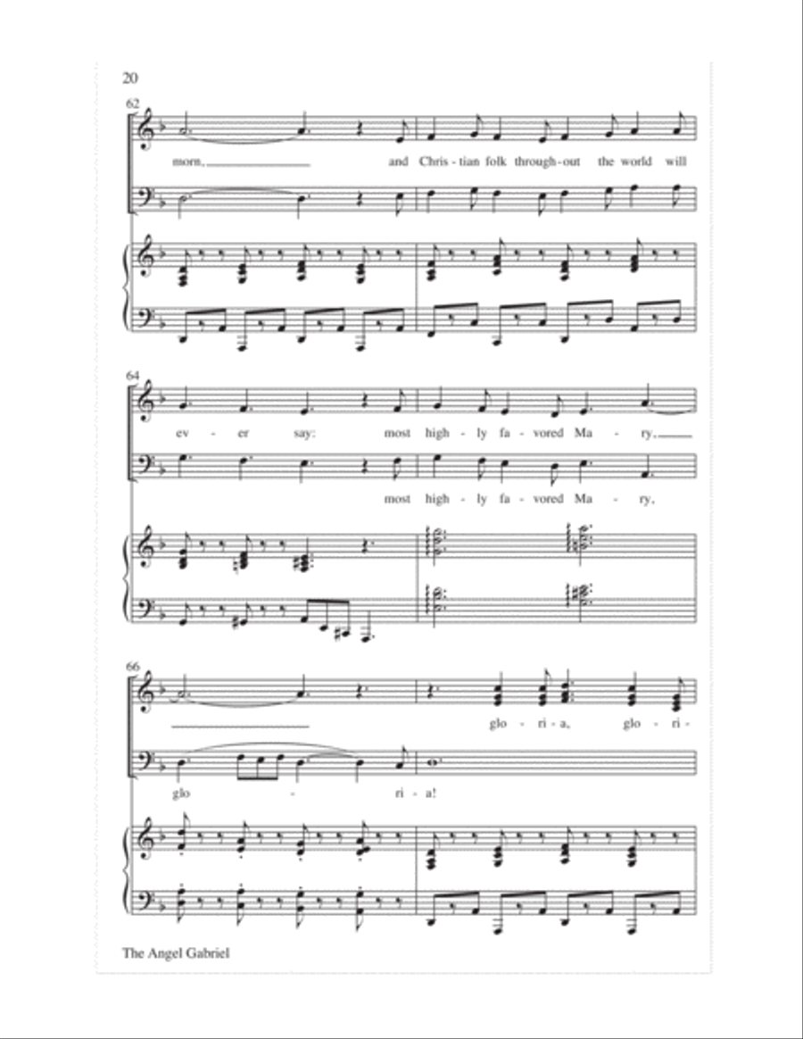 Sing with the Angels!- Score 4-Part scores gallery preview page 23