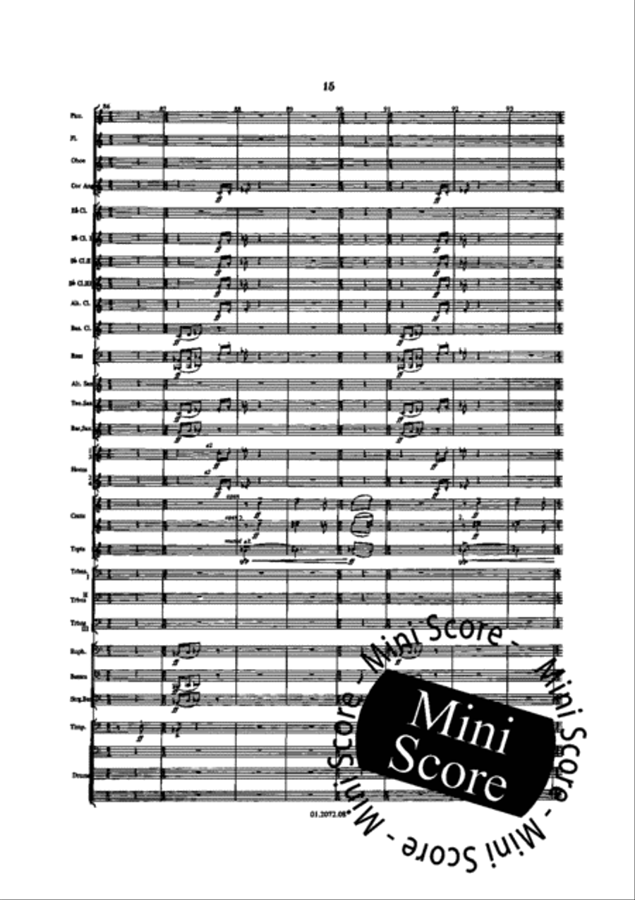 Atmospheres Concert Band scores gallery preview page 19