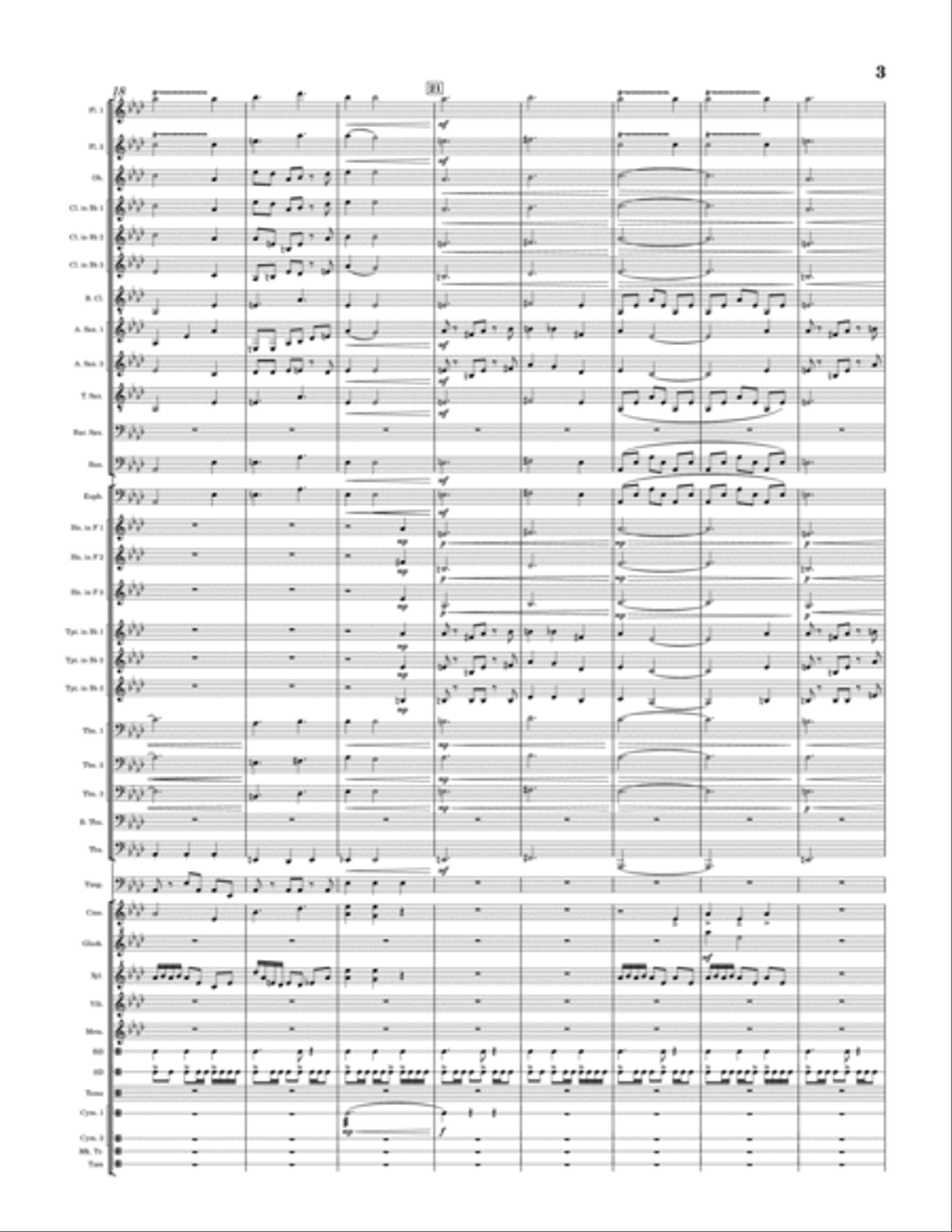 Coastal Adventure! Concert Band scores gallery preview page 3