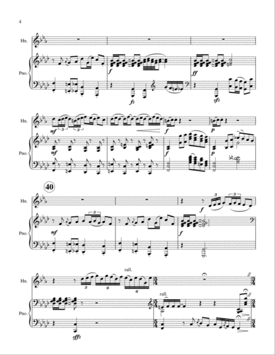 Thou Holiest of Rivers Horn scores gallery preview page 6