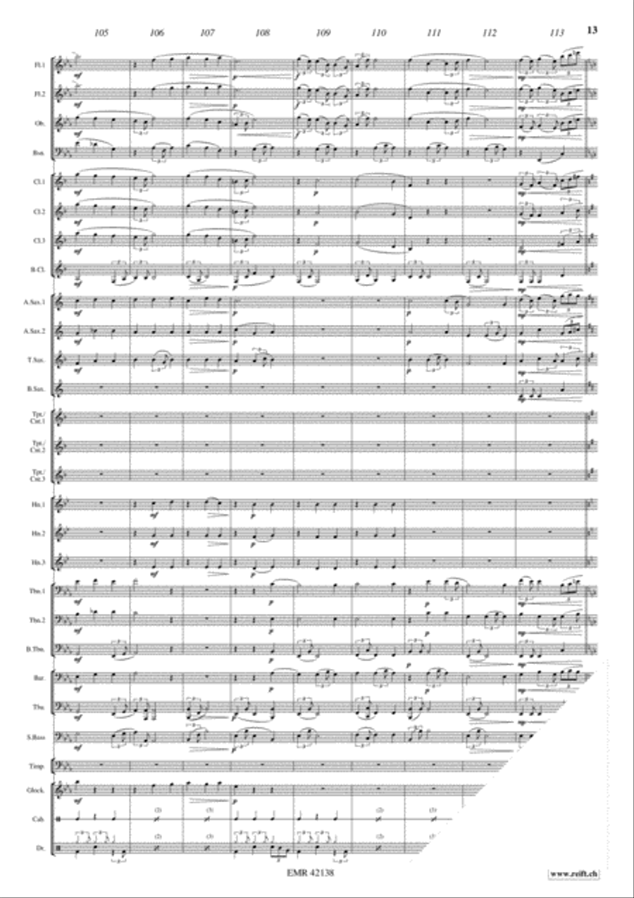 Greetings From Italy Concert Band scores gallery preview page 8