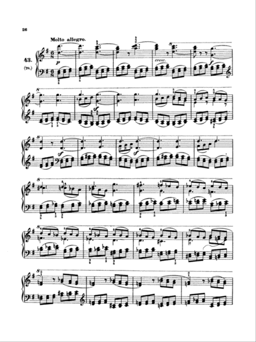 Clementi: Gradus ad Parnassum (Volume II) Piano Solo scores gallery preview page 1