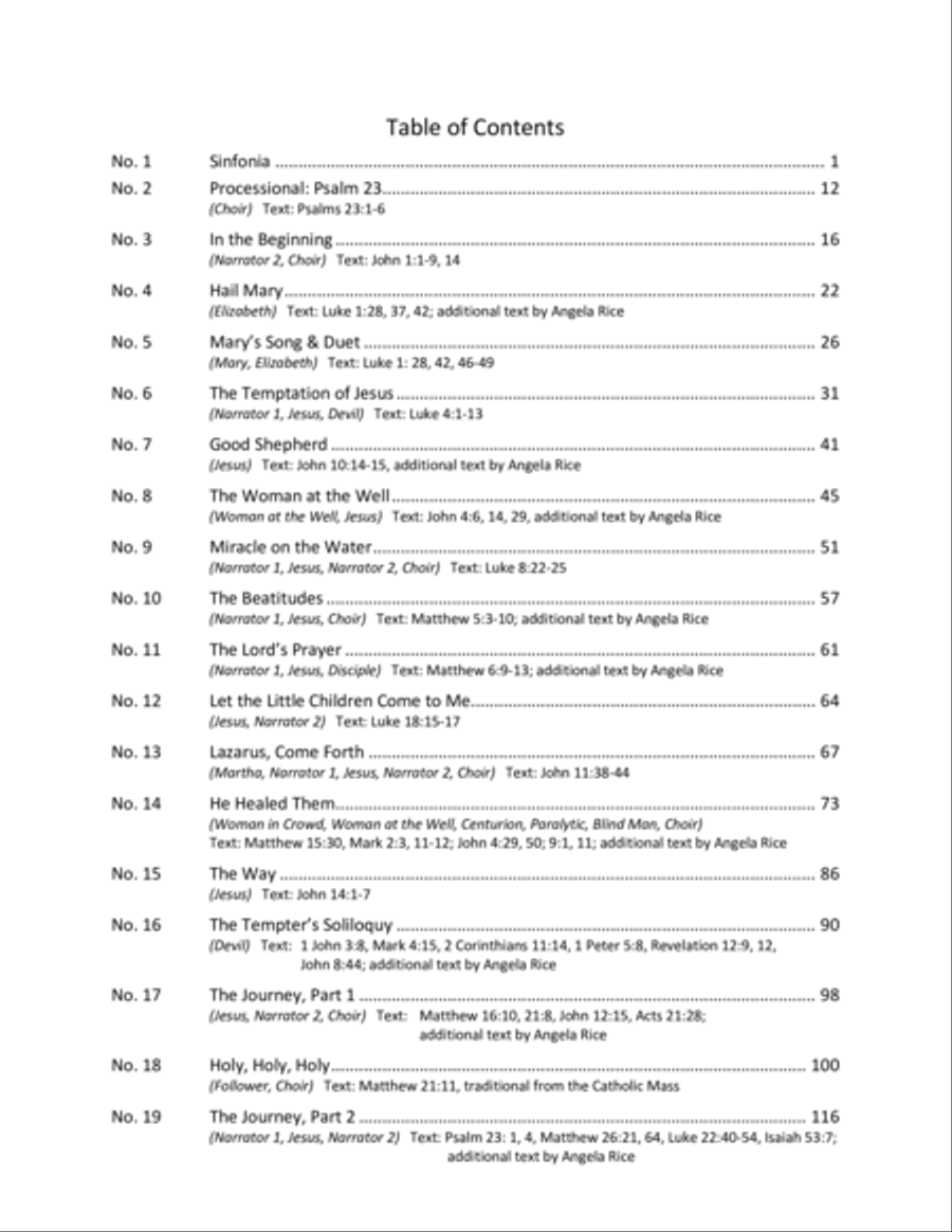 Thy Will Be Done Easter Oratorio 4-Part scores gallery preview page 3