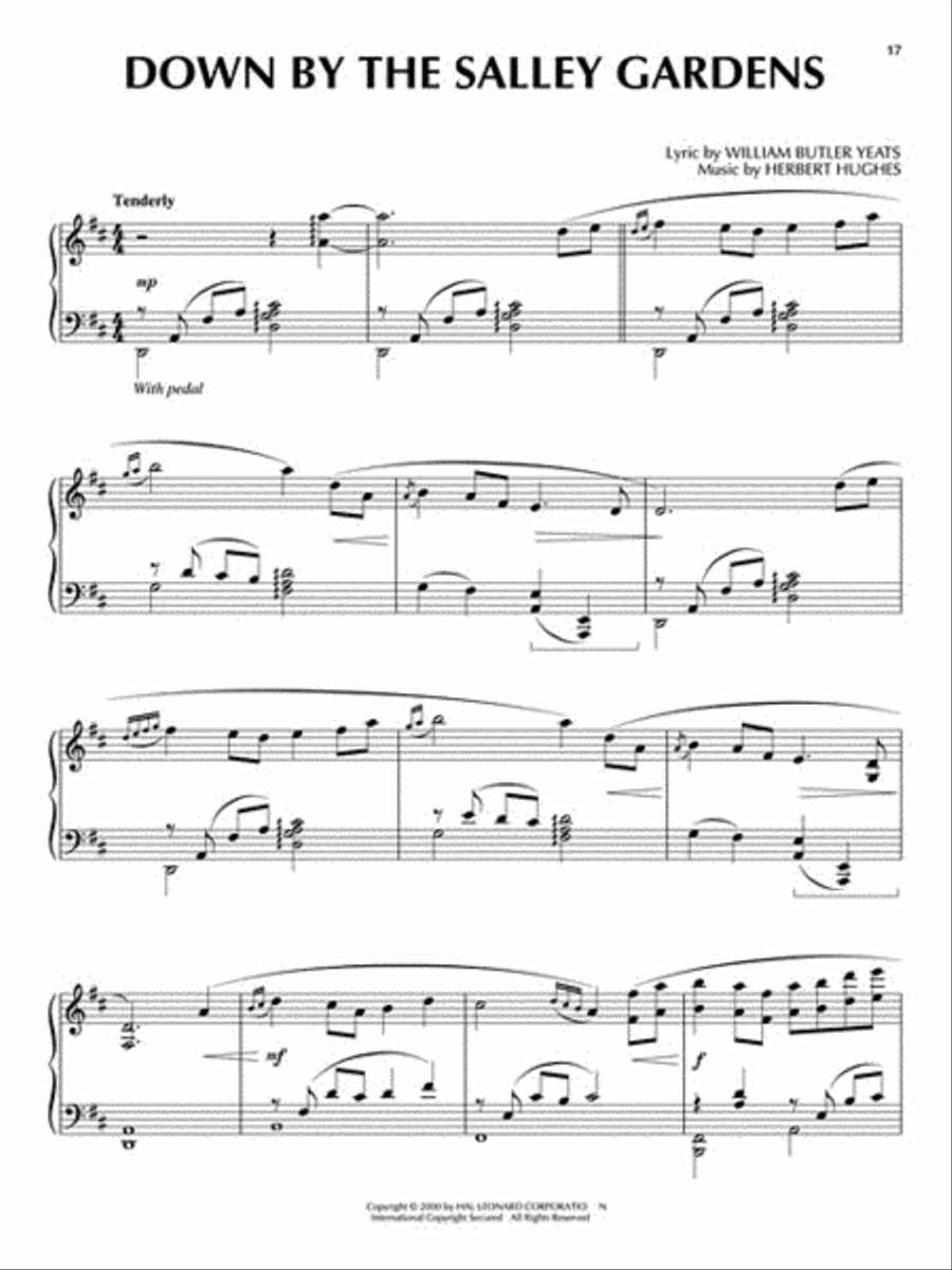 The Celtic Collection for Solo Piano Piano Solo scores gallery preview page 2