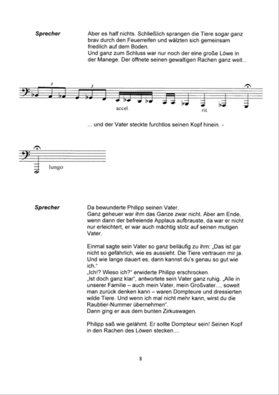 Die Geschichte von Philipp Trombone scores gallery preview page 7